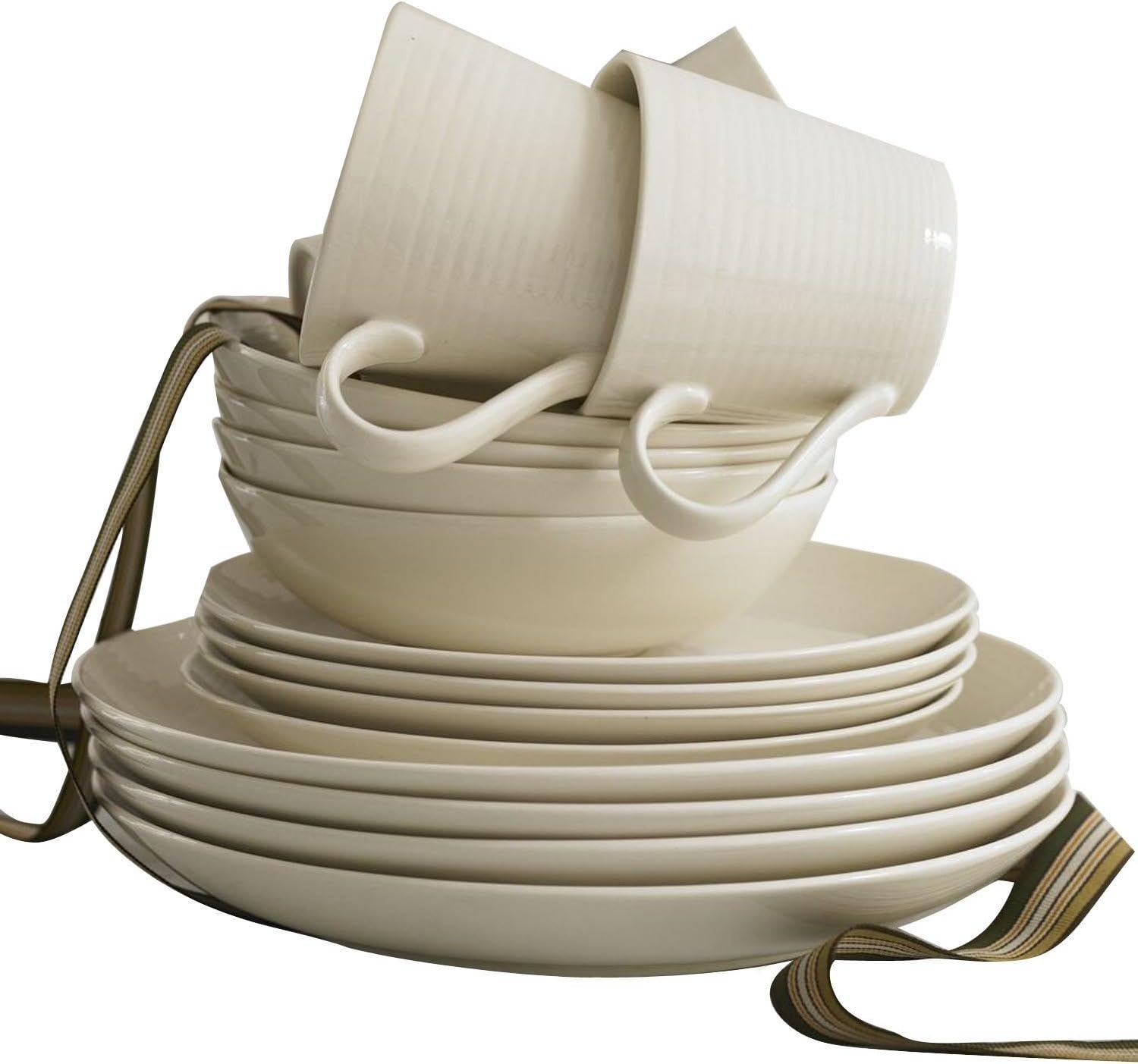 Gordon Ramsay Maze by Royal Doulton 16-pc. Dinnerware Set White