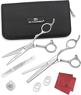 Olivia Garden SilkCut Shear and Thinner Zipper Case deal, 5.75"