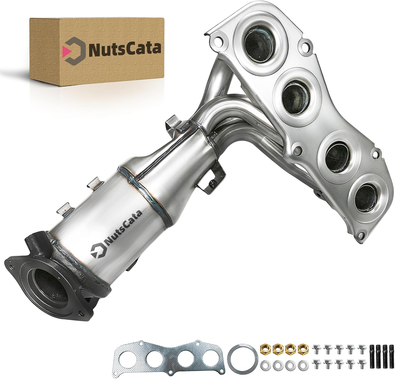 Catalytic Converter Direct-Fit Compatible with Toyota Camry 2007-2009, Toyota Solara 2006-2008 2.4L L4 EPA Compliant Replace OEM 16498