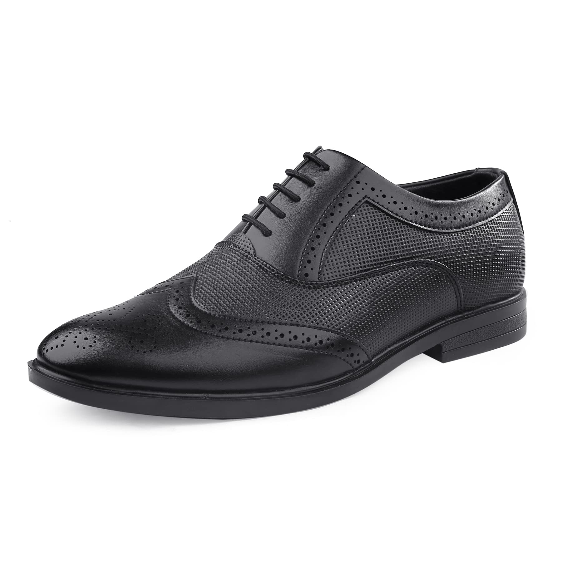 Bacca Bucci® Victoria Formal Shoes with Superior Comfort | All Day Wear Office Or Party Lace-up Shoes- Black, Size UK11 (B0C51MN5NQ) Amazon Price History, Amazon Price Tracker