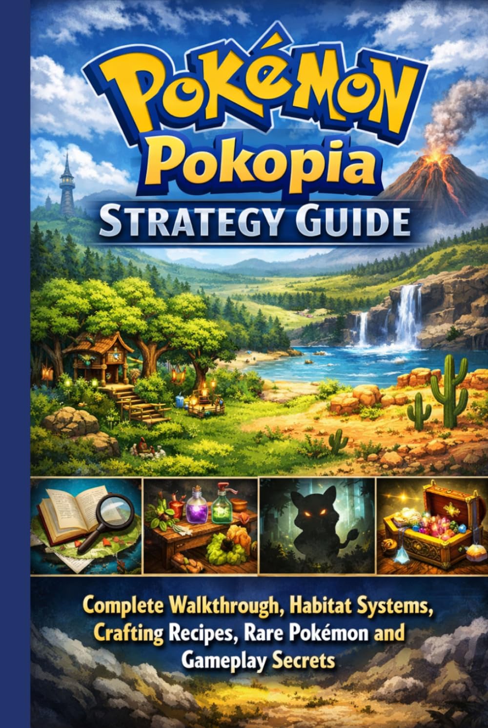 Pokémon Pokopia Strategy Guide Complete Walkthrough, Habitat Systems, Crafting Recipes, Rare Pokémon and Gameplay Secrets      Hardcover – March 19, 2026