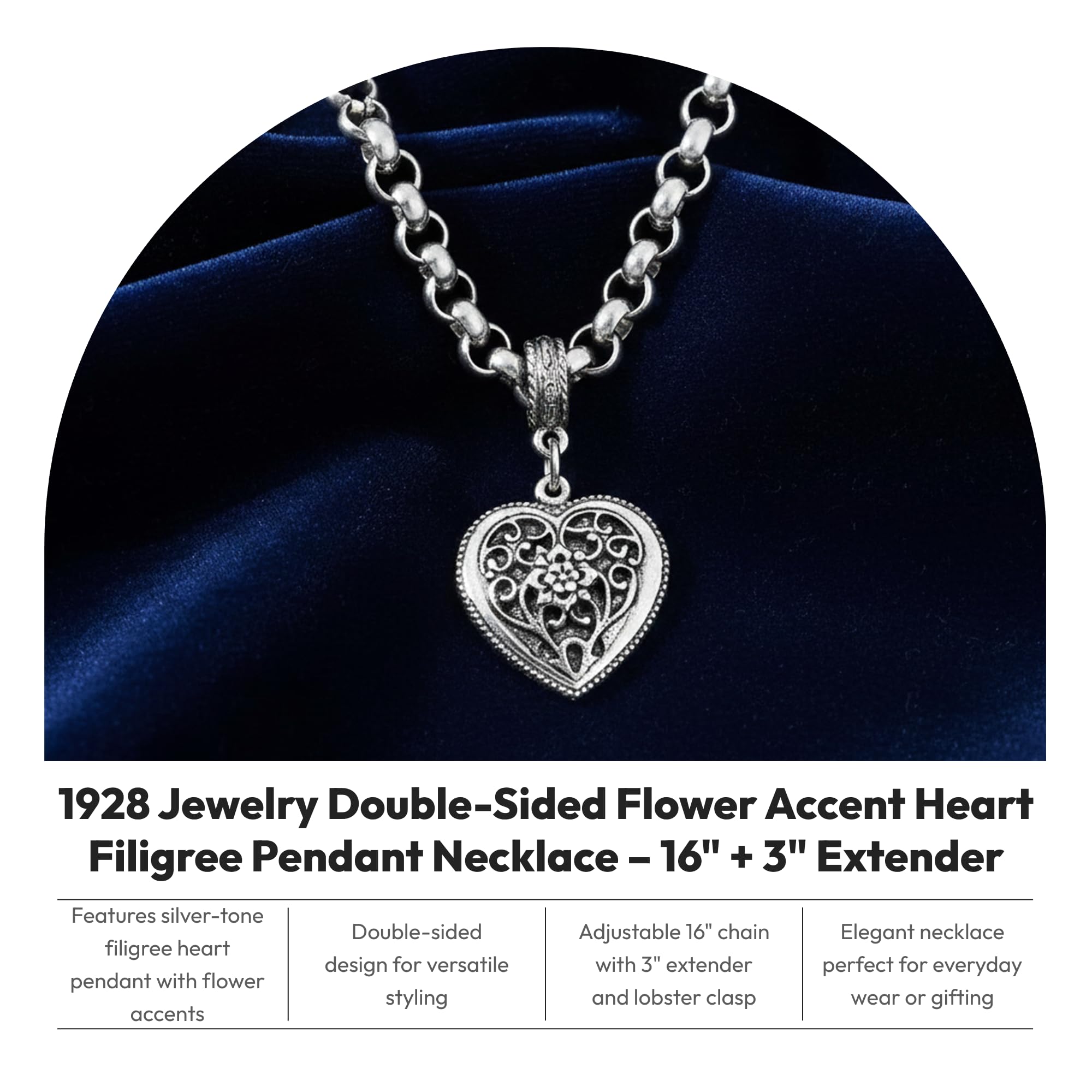 コスチュームジュエリー1928 Jewelry Companyチェーンネックレス Amazon.com: 1928 Jewelry Company: Necklaces