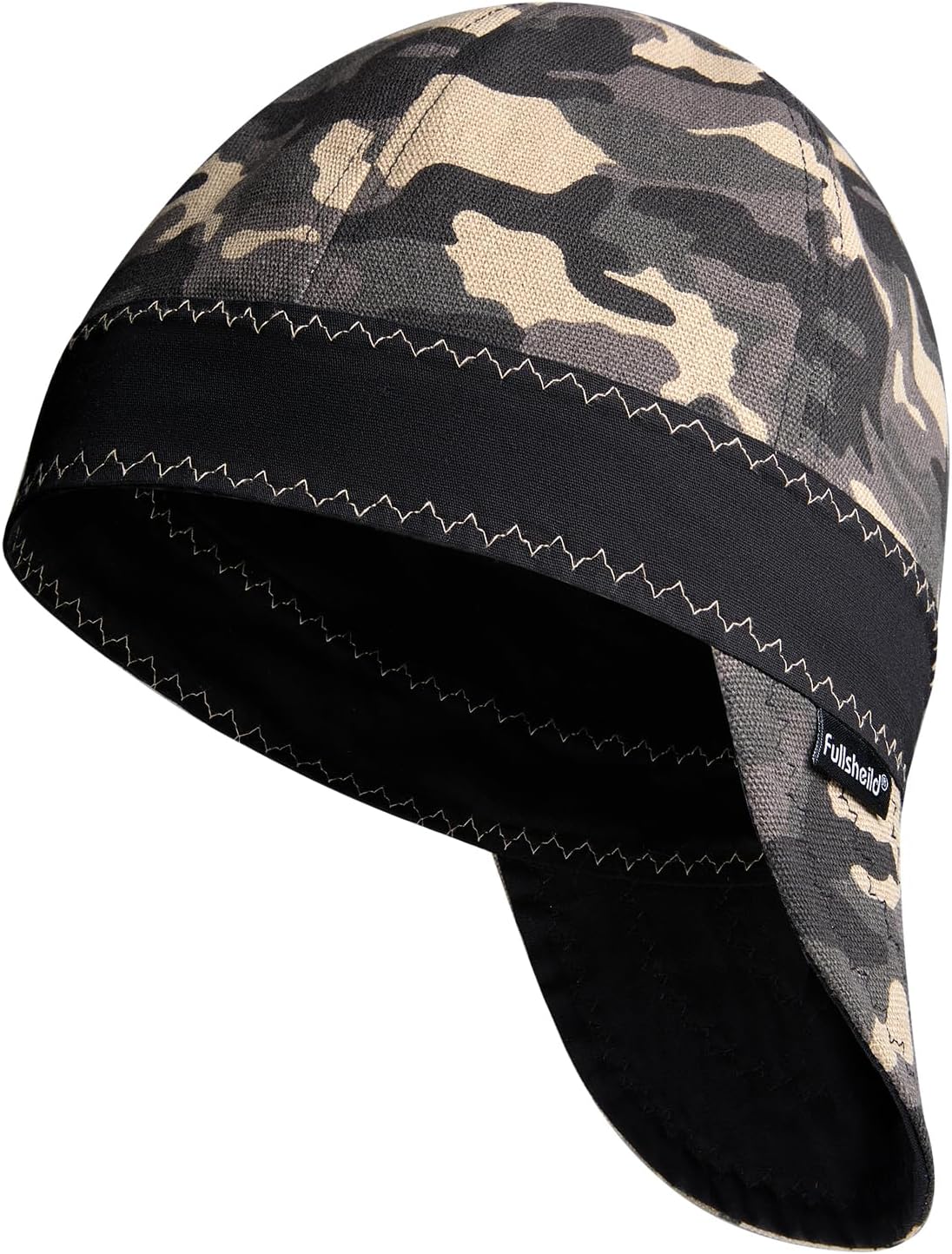 Fullsheild Reversible Welding Cap, 10 oz Cotton 6 Panel for Safety and Protection While Welding
