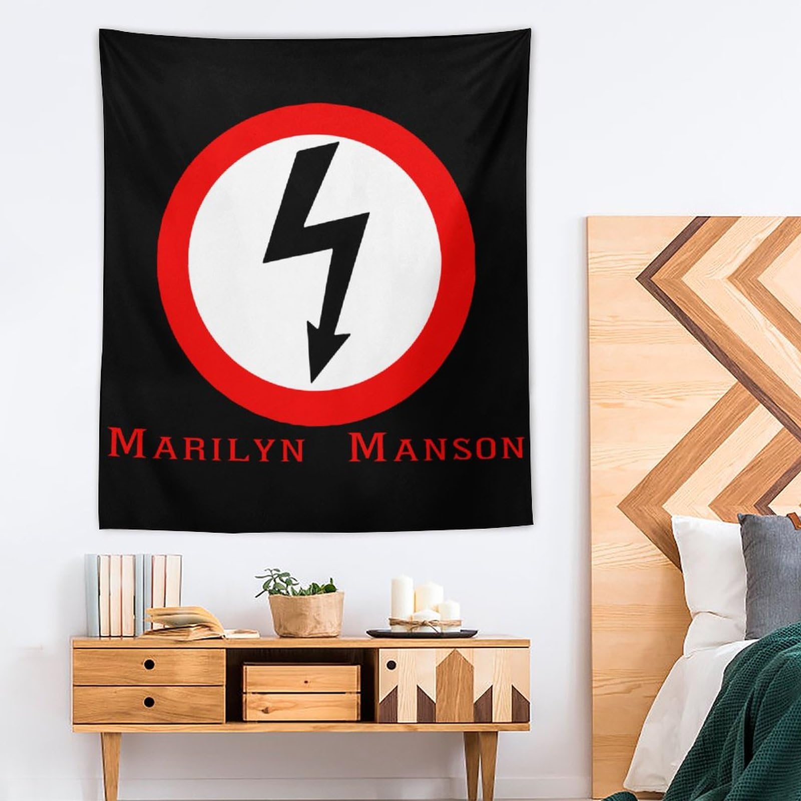 Amazon.co.jp: MARILYN MANSON マリリン マンソン タペストリー 壁掛け