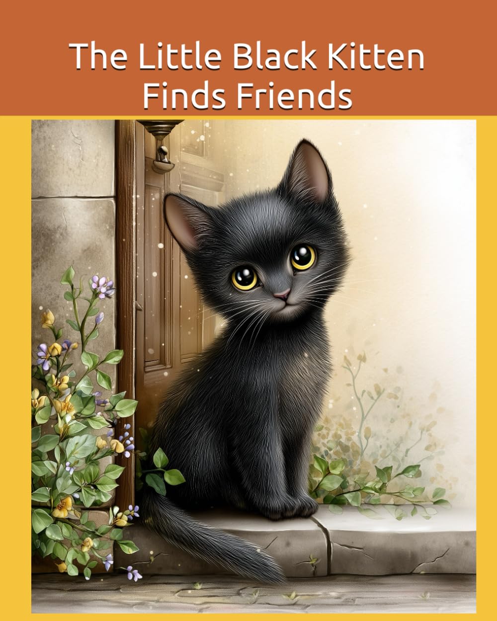 The Little Black Kitten Finds Friends (Stories About the Little Black Kitten)