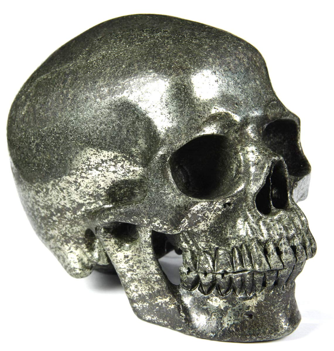 Amazon.co.jp: Skullis 4.7~7.25インチ 黄鉄鉱クリスタルスカル 超