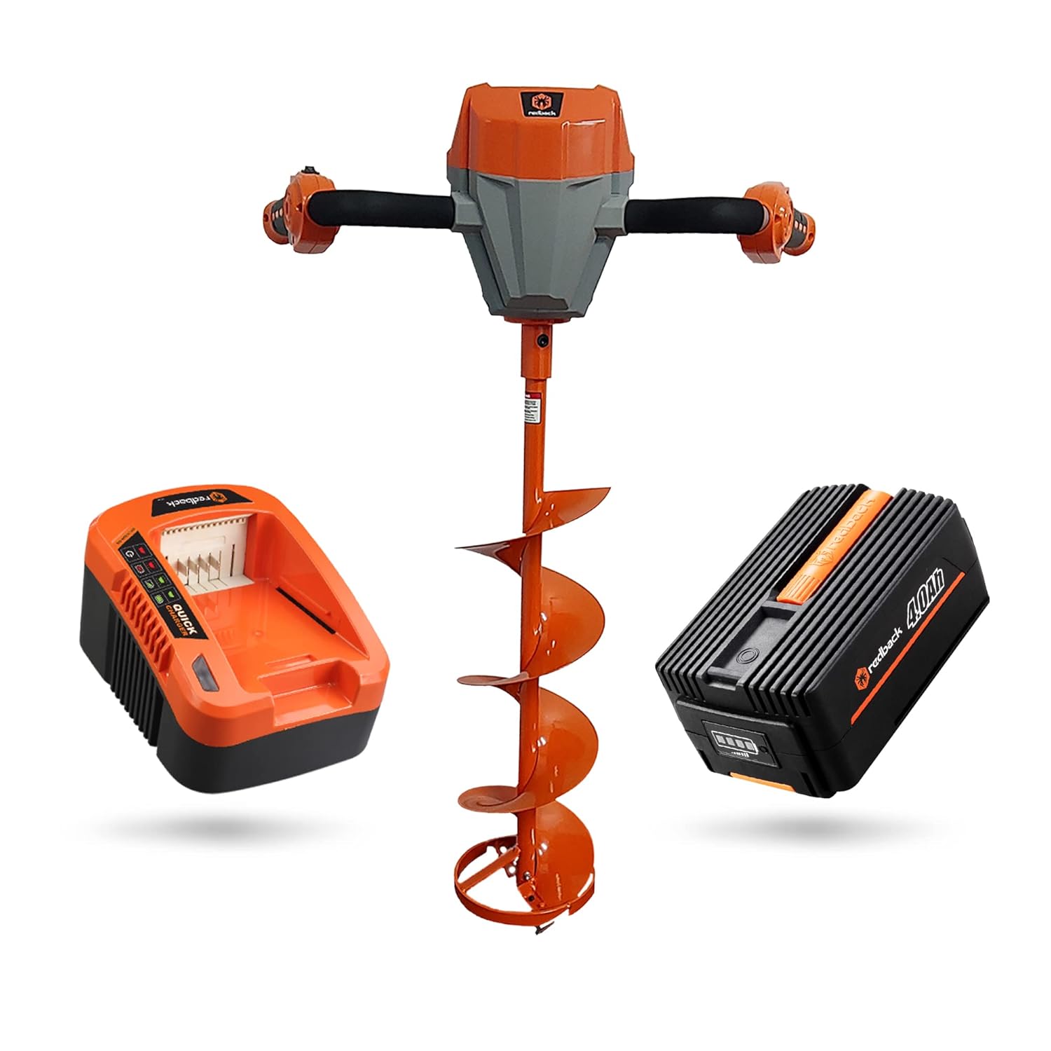 Redback E808CKIT 40V Ice Auger Modern Alternative to Hand