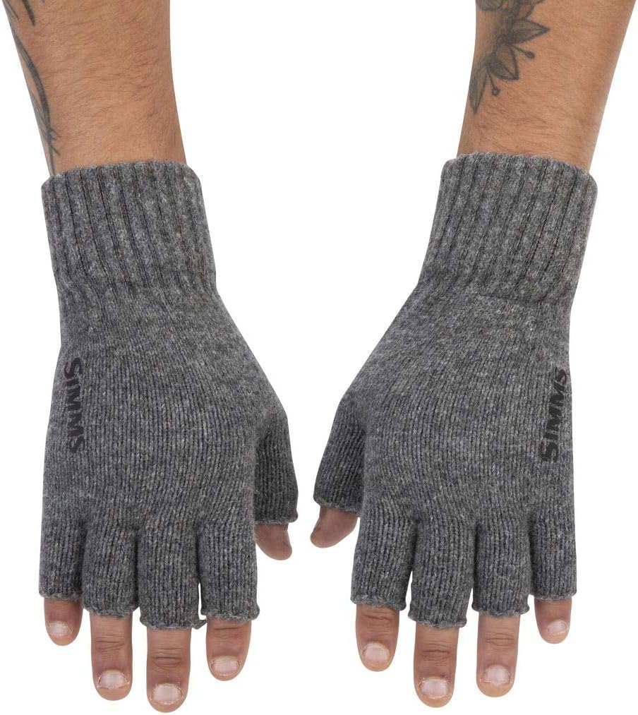 Simms SolarFlex UPF 50+ Fingerless Gloves - Premium Hand Protection, Quick-Dry, Breathable, UV Shield for Fishing and Outdoor Activities, Lightweight and Durable - Image 2