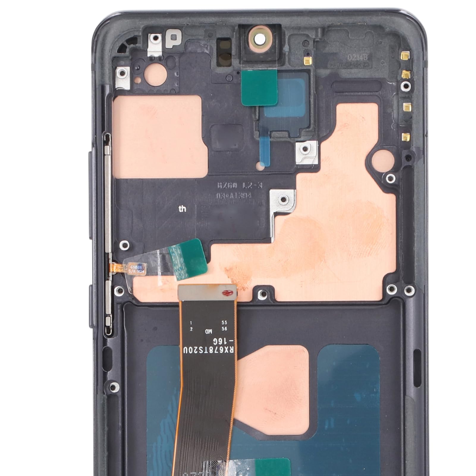 SENECESLI Conjunto de Pantalla para Teléfono Móvil, Kit de Montaje de Pantalla para Teléfono Móvil de Excelente Claridad con Marco para Reparación