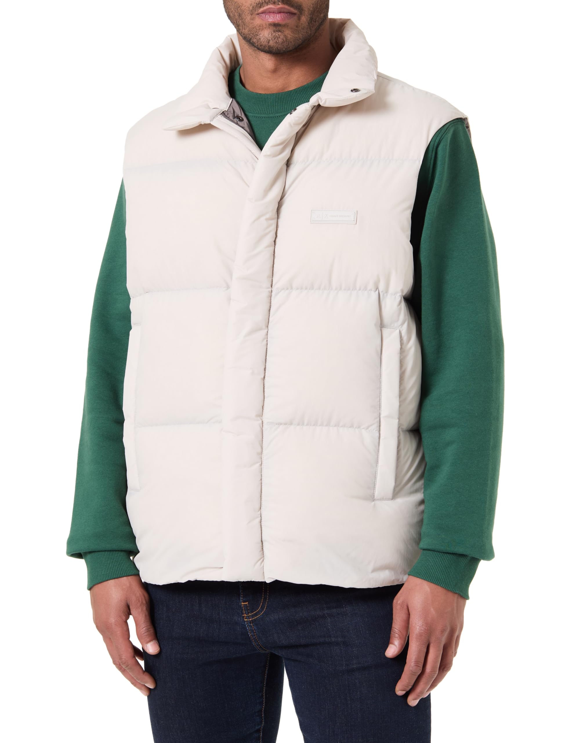 Armani Exchange Herren Beige Jacken, Lgröße: