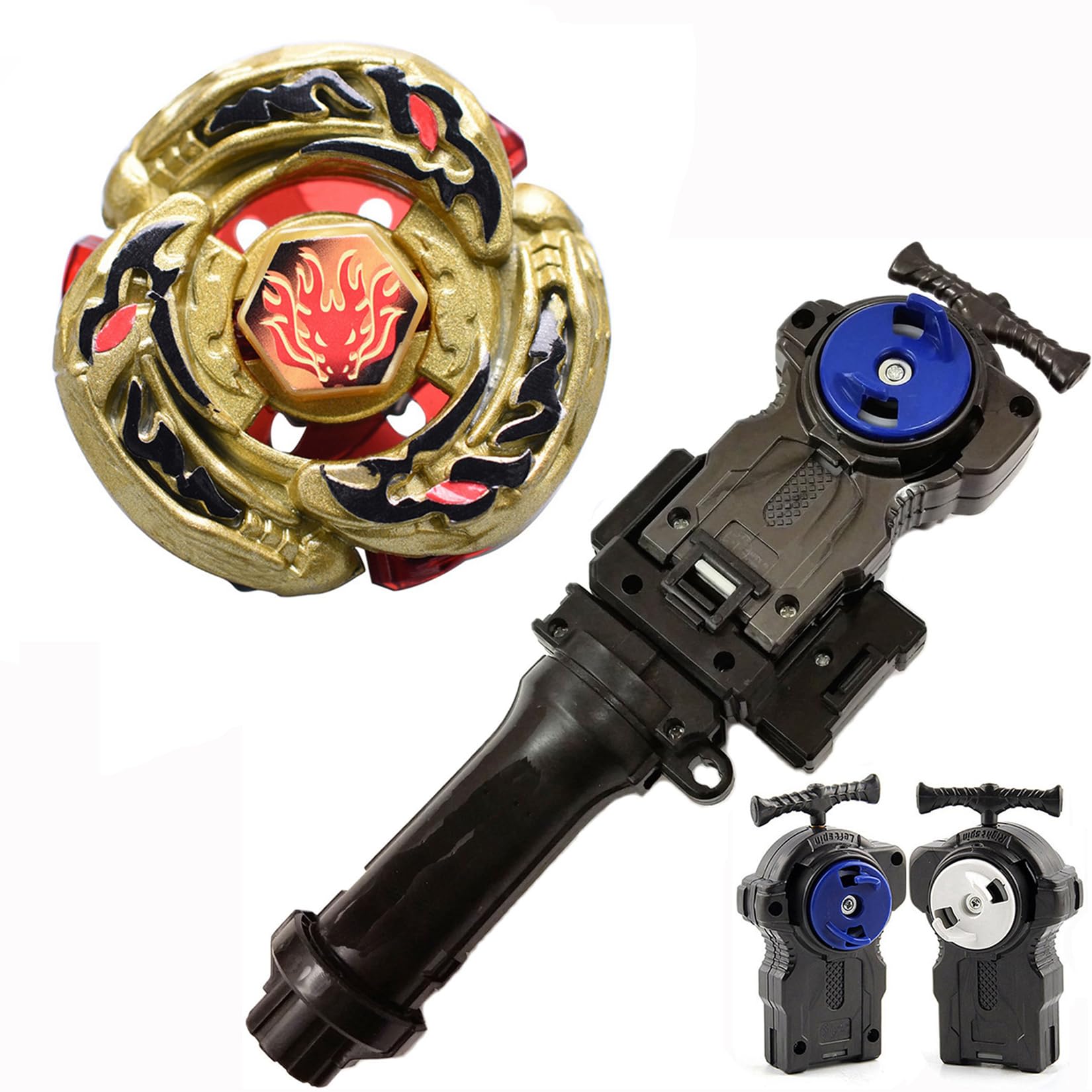 Beyblade Metal Fusion L Drago Destructor With String Launcher