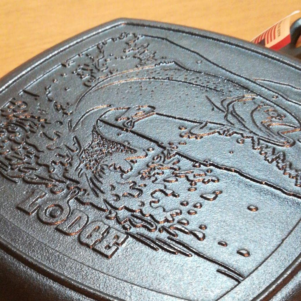 Amazon | ロッジ Lodge Cast iron wildelife スキレット | ノー