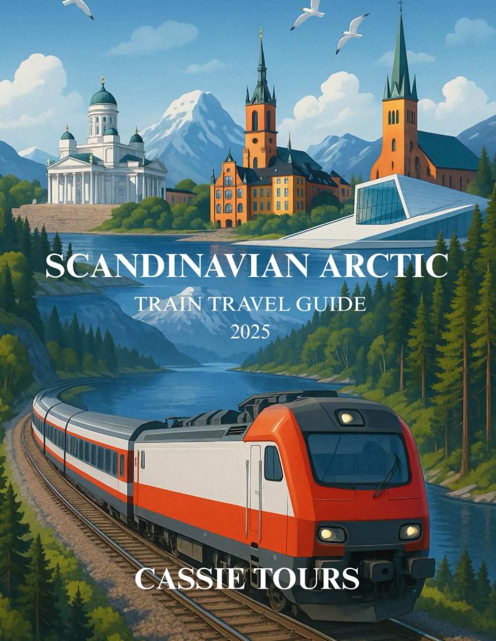 SCANDINAVIAN ARCTIC TRAIN TRAVEL GUIDE 2025: A breathtaking winter journey through fjords, forests, and Northern Lights across Norway, Sweden, and Finland by rail