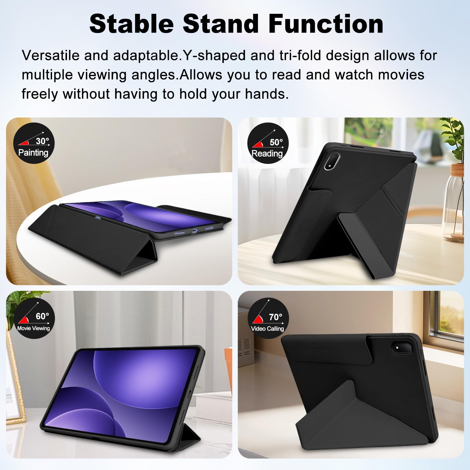 Amazon.com: Case for Oppo Pad 5, KONXISA Case with Multi-fold