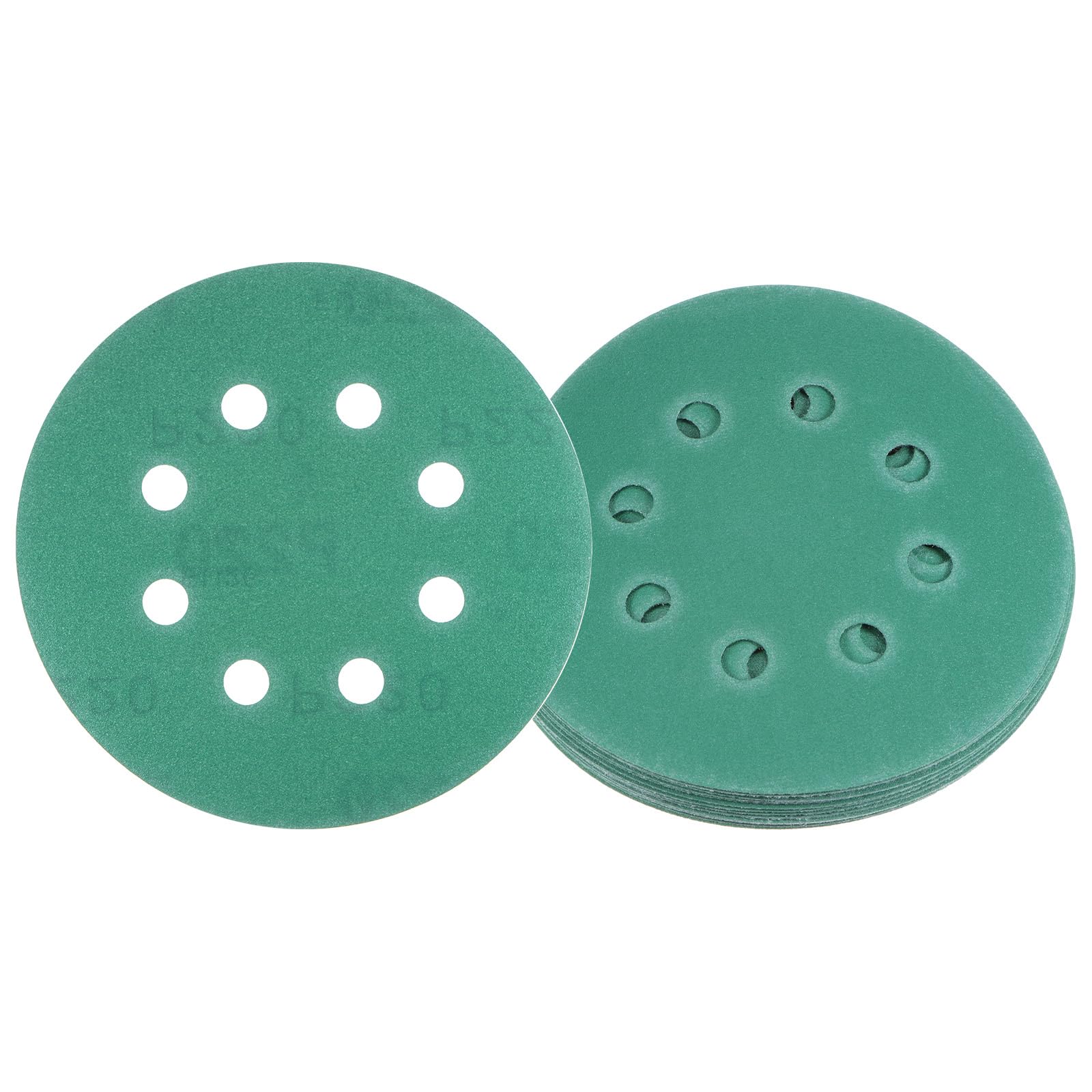 Kozelo 15pcs Green Film Sanding Discs