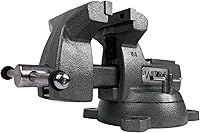 Wilton 746 Mechanics Bench Vise - 6" Jaw Width, 360° Swivel, Heavy-Duty 30,000 PSI Cast Iron for Pros