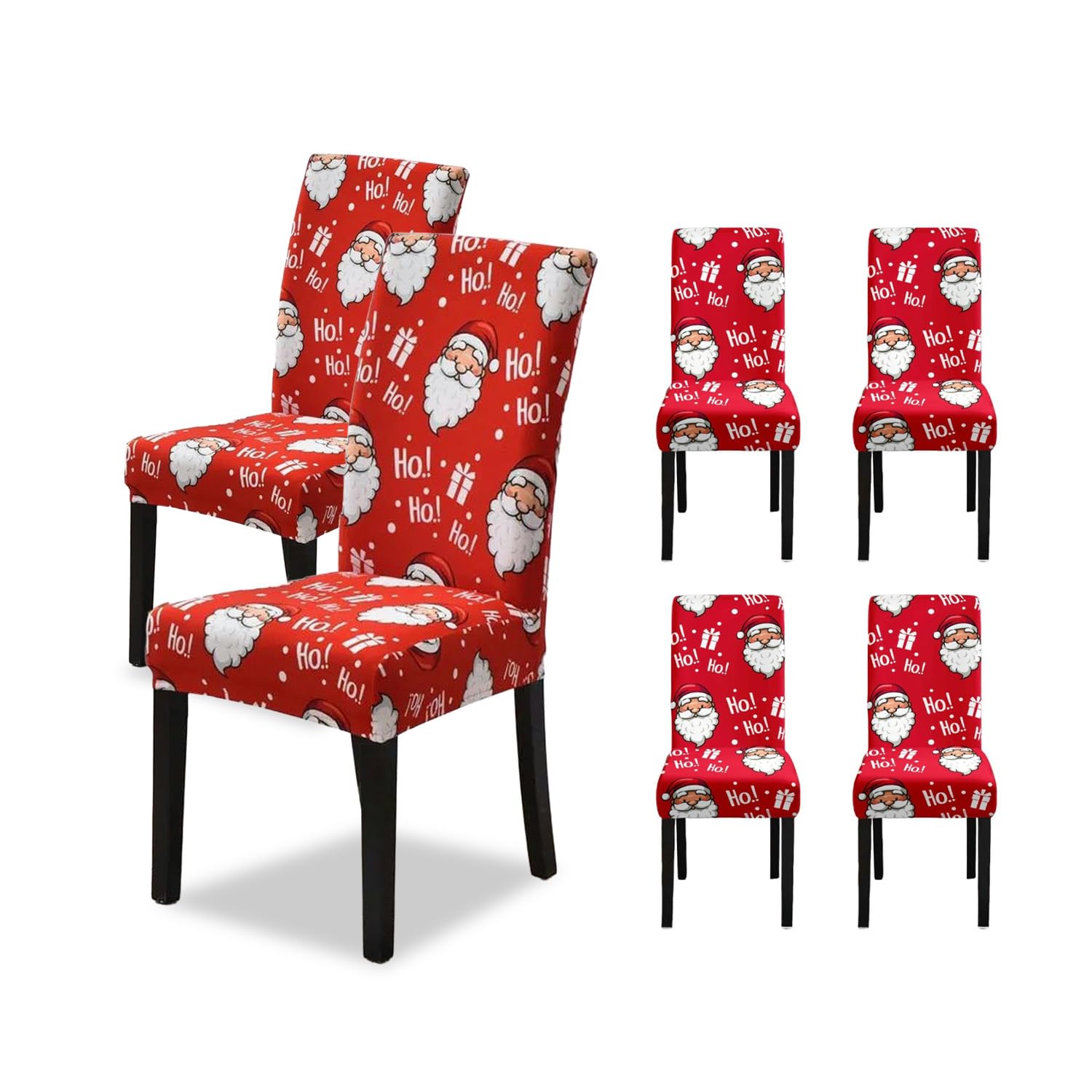 Housses de chaise de Noël faciles à assembler pour protéger vos sièges