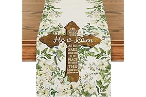 Happy Easter Table Runner 70 x 13 Inches