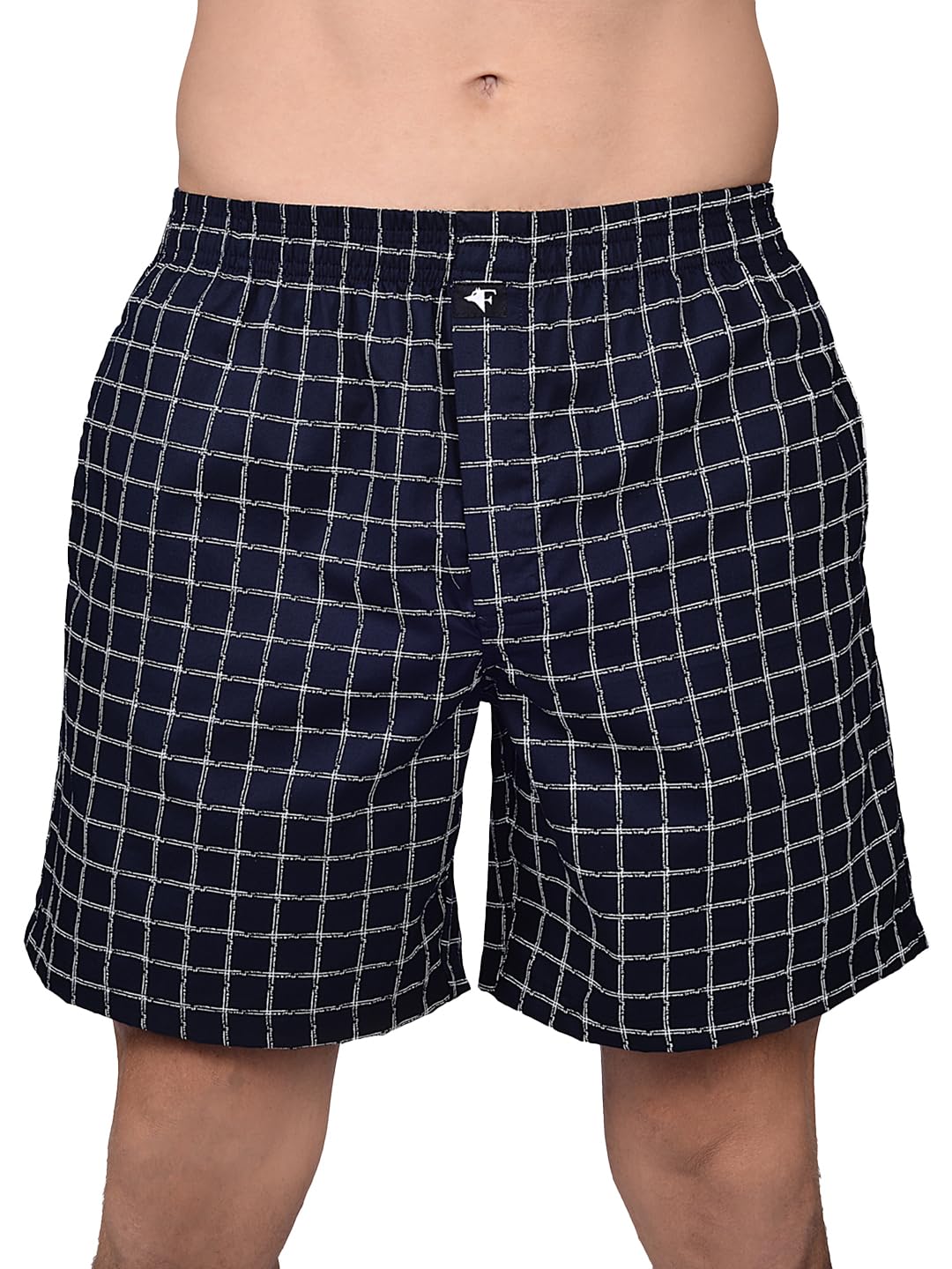 frenchie Mens Printed Cotton Mid Rise Boxer Shorts with Side Pocket - Pack of 1 (Colors & Prints May Vary)-picture-55