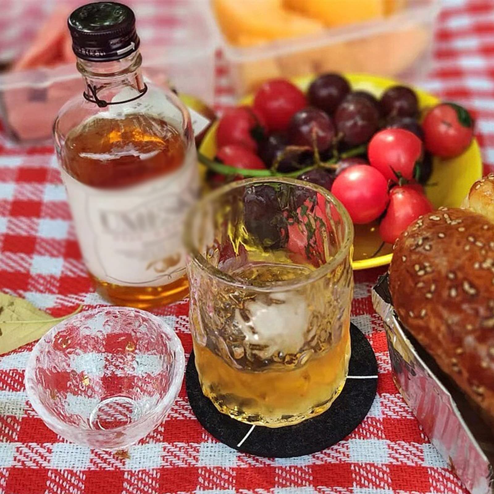 Szklane kubki do kawy gospodarstwo domowe ręcznie robione szkło szkło do wody restauracja bar kryształowa szklanka do whisky pogrubiony kieliszek do wina kieliszek do napoju szklanki kubki do