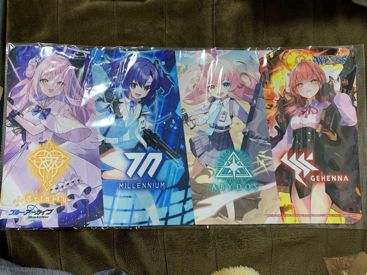 ウィクロス　ブルーアーカイブ交流会　水着ホシノ　プレイマット WIXOSS ウィクロス ブルアカ交流会 プレイマットウィクロス ブルーアーカイブ