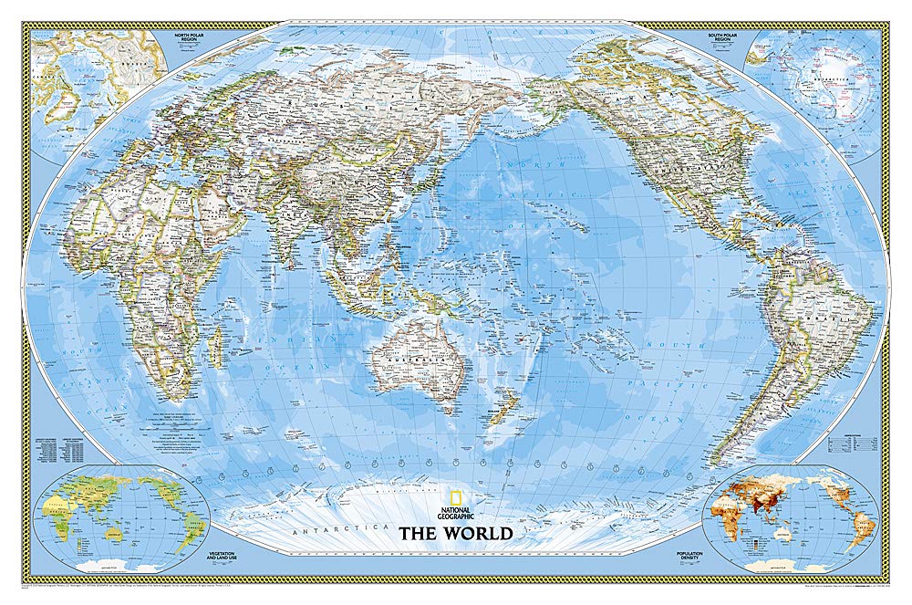 National Geographic World, Pacific Centered Wall M