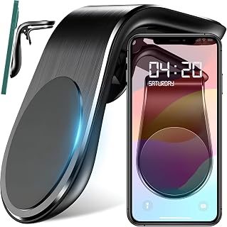 Car Phone Holder for BYD Shark 2025, Magnetic Phone Holder Strongest Magnetic, Air Vent Cell Phone Stand Car Mount, Thick Metal Plate & 360° Rotation