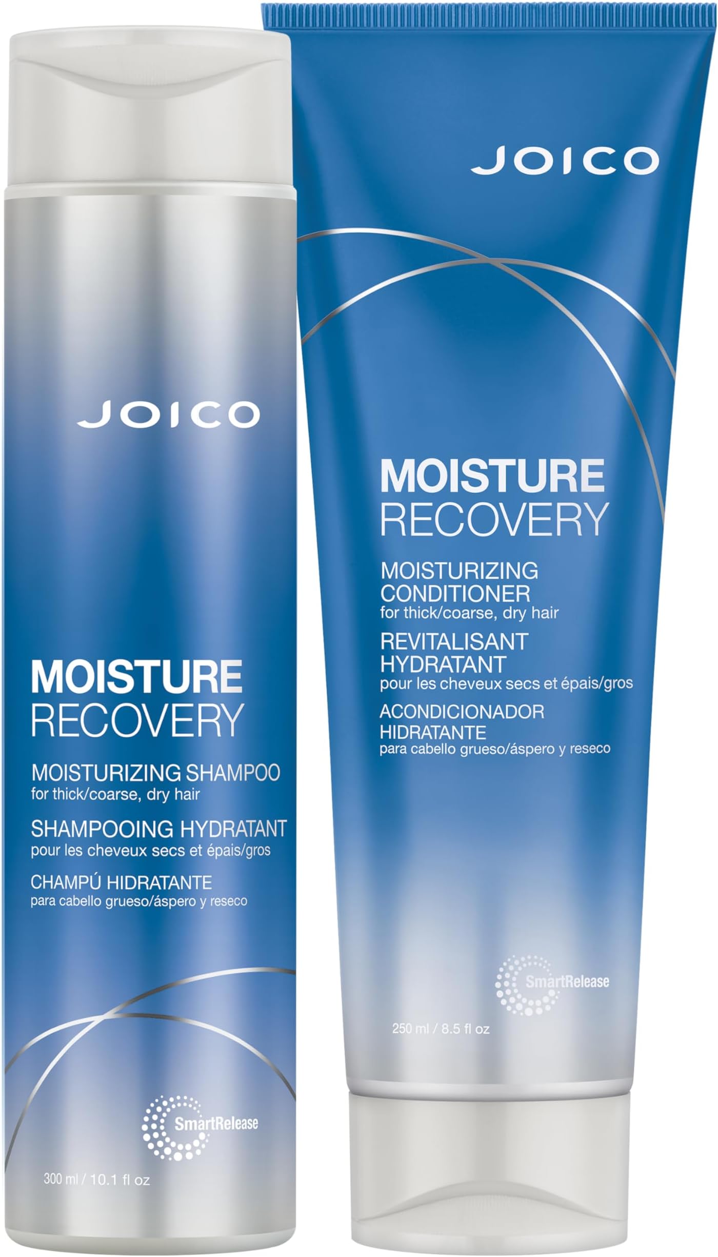 Joico Moisture Recovery Shampoo/Conditioner, 10.1 fl. oz.