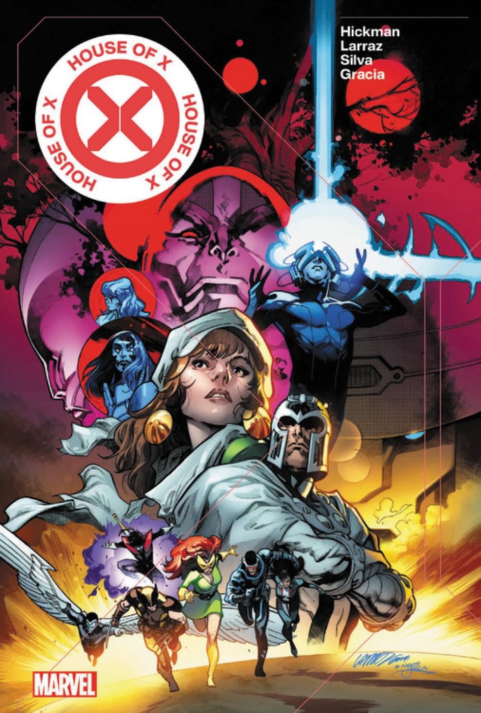 Amazon House of X/Powers of X Hickman, Jonathan, Larraz, Pepe