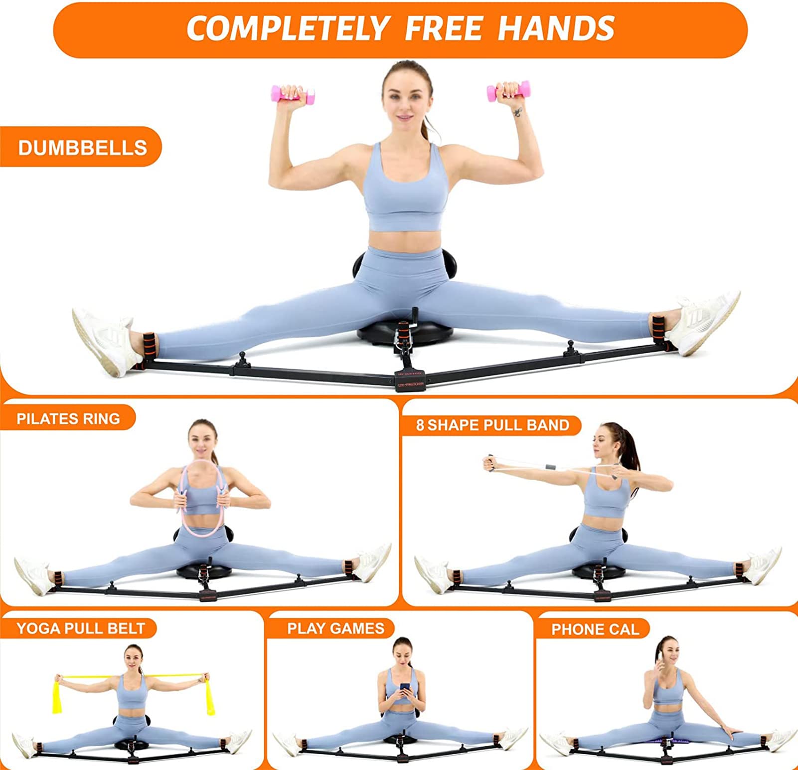 Amazon | レッグスプリットストレッチマシン、レッグストレッチャー