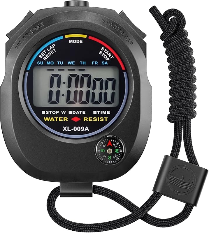 KingL Digital Stopwatch Timer - Interval Timer with Large Display.