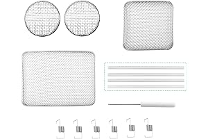 RVGUARD RV Flying Insect Screen for RV Water Heater Vent Cover