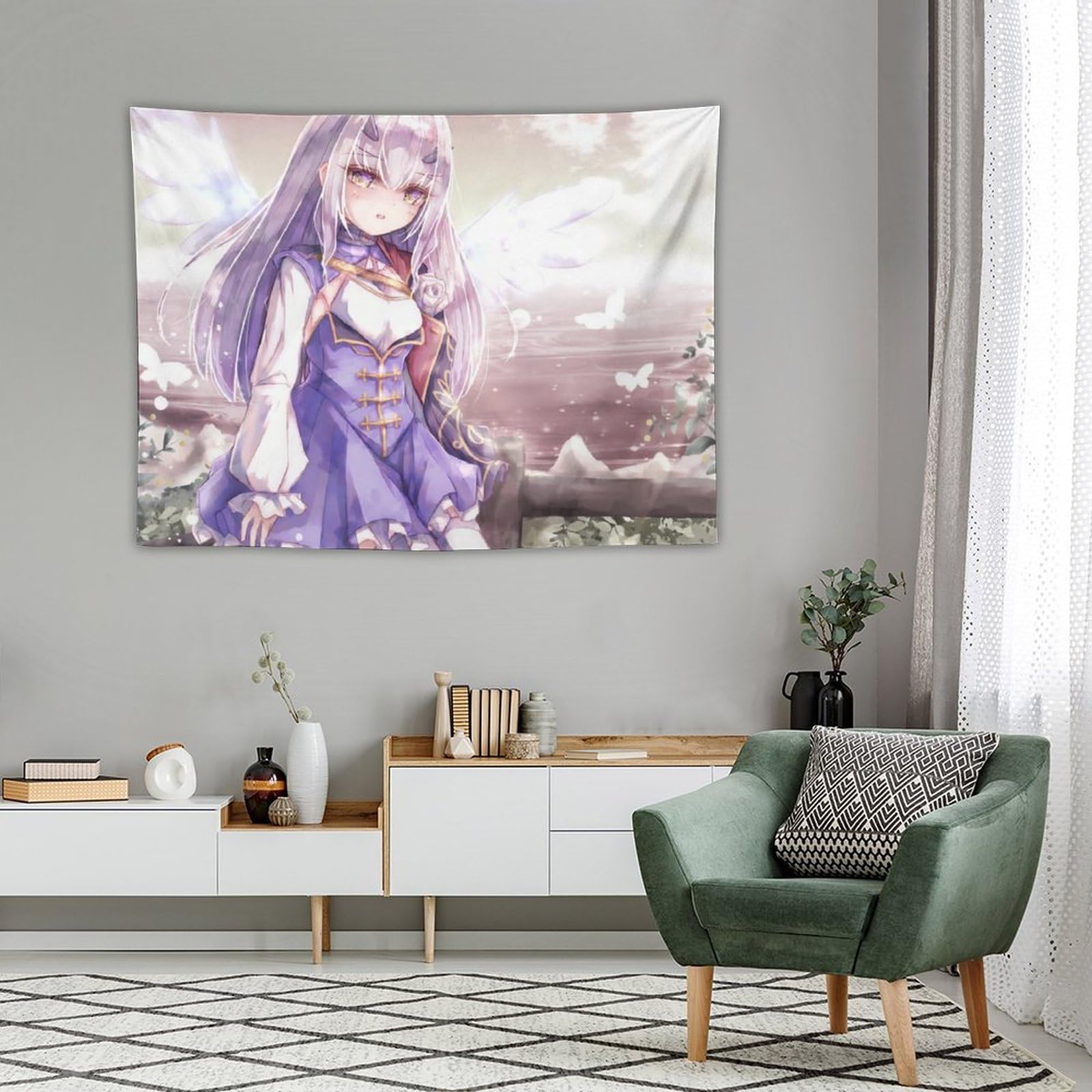 Amazon.co.jp: タペストリー 妖精騎士ランスロット メリュジーヌ