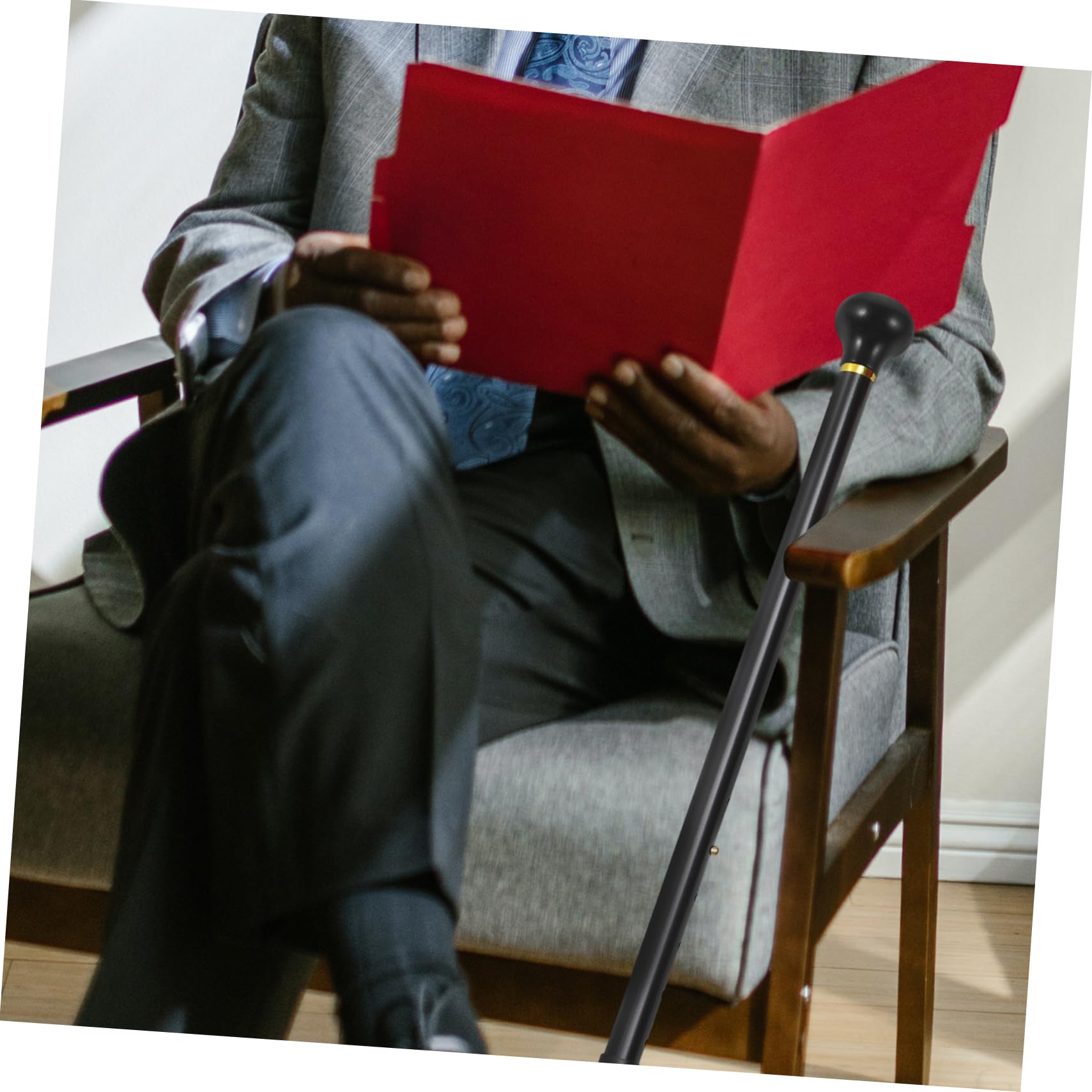Healeved 3pezzi Manico Di Legno Ergonomico Per Bastoni Da Passeggio Sostituzione Manopola Legno Lucido Per Comfort e Stile Accessorio Elegante Per Anziani e Persone Con Mobilità Ridotta