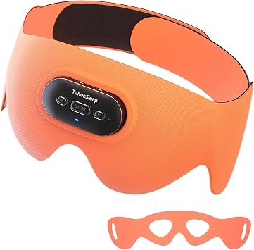 Sleep Headphones for Side Sleepers, Ultra-Thin Adjustable Stereo Speakers, Sleep Mask with Bluetooth 5.4, 64-Hour Ultra-Long Battery Life for Sleeping, Travel & Meditation, Unique Gift