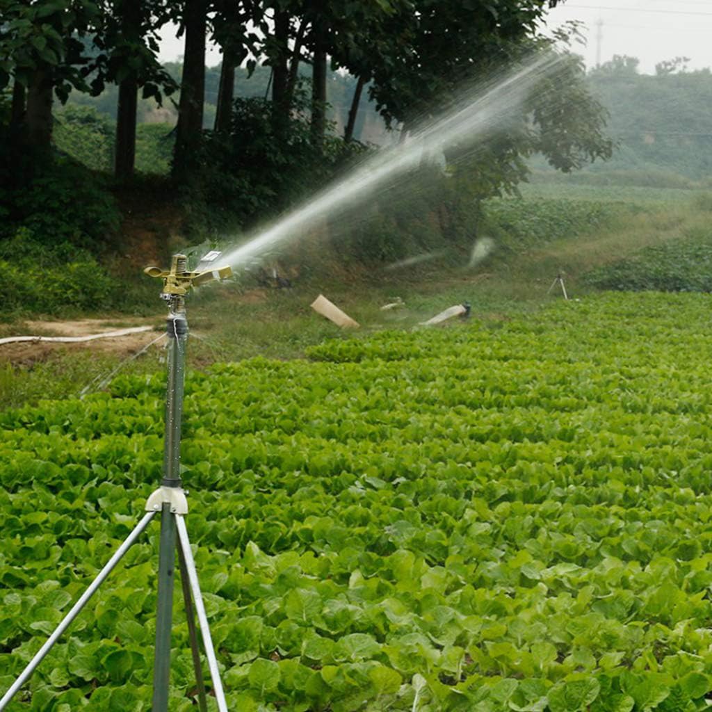 OUTO Impulse Garden Sprinkler with Stainless Steel Extendable Tripod Stand Large Area Coverage Adjustable Water Pressure Sprayer for Watering Plants Outdoor Lawn Yard Irrigation System (B0CRL17KBC) Amazon Price History, Amazon Price Tracker