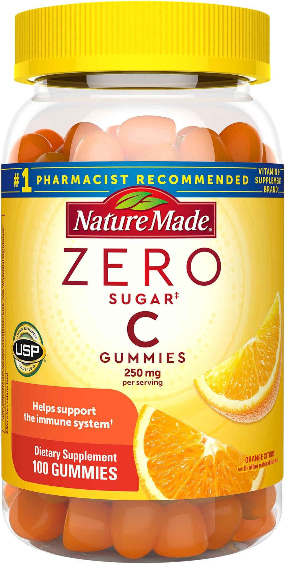Natures Aid Vitamin C Sugar Free Chewable Tablet 500 Mg main image 1