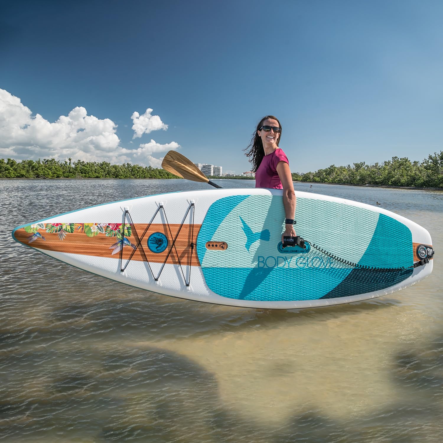 SUP Body Glove nadmuchiwana deska surfingowa dla początkujących i zaawansowanych z akcesoriami