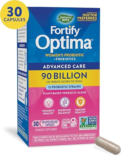 Miniatura 3 de Nature's Way - Primadophilus Optima - Probióticos activos para mujeres 90 mil millones - 30 cápsulas vegetarianas