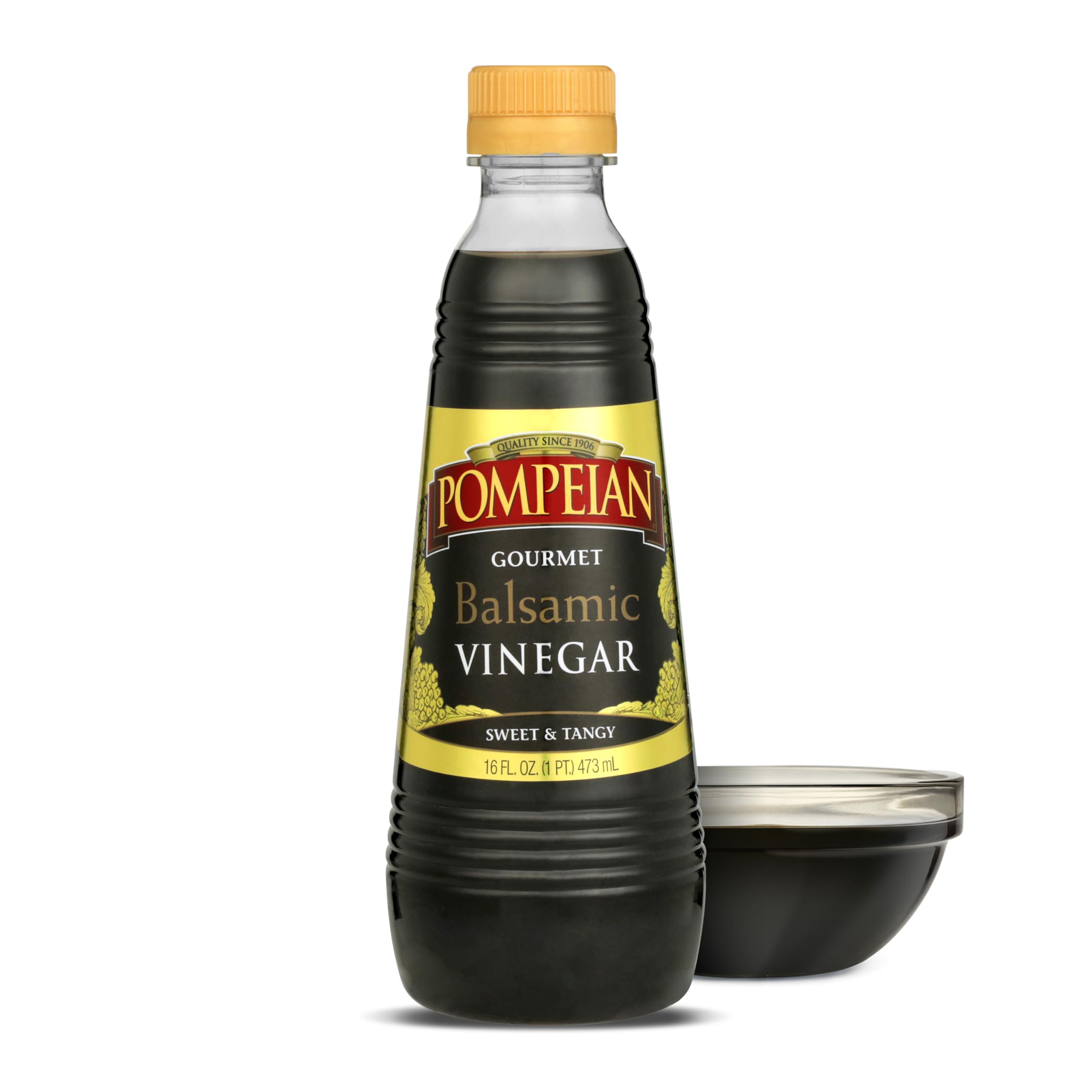 Pompeian Gourmet Balsamic Vinegar, Naturally Gluten-Free, 16 Fl Oz