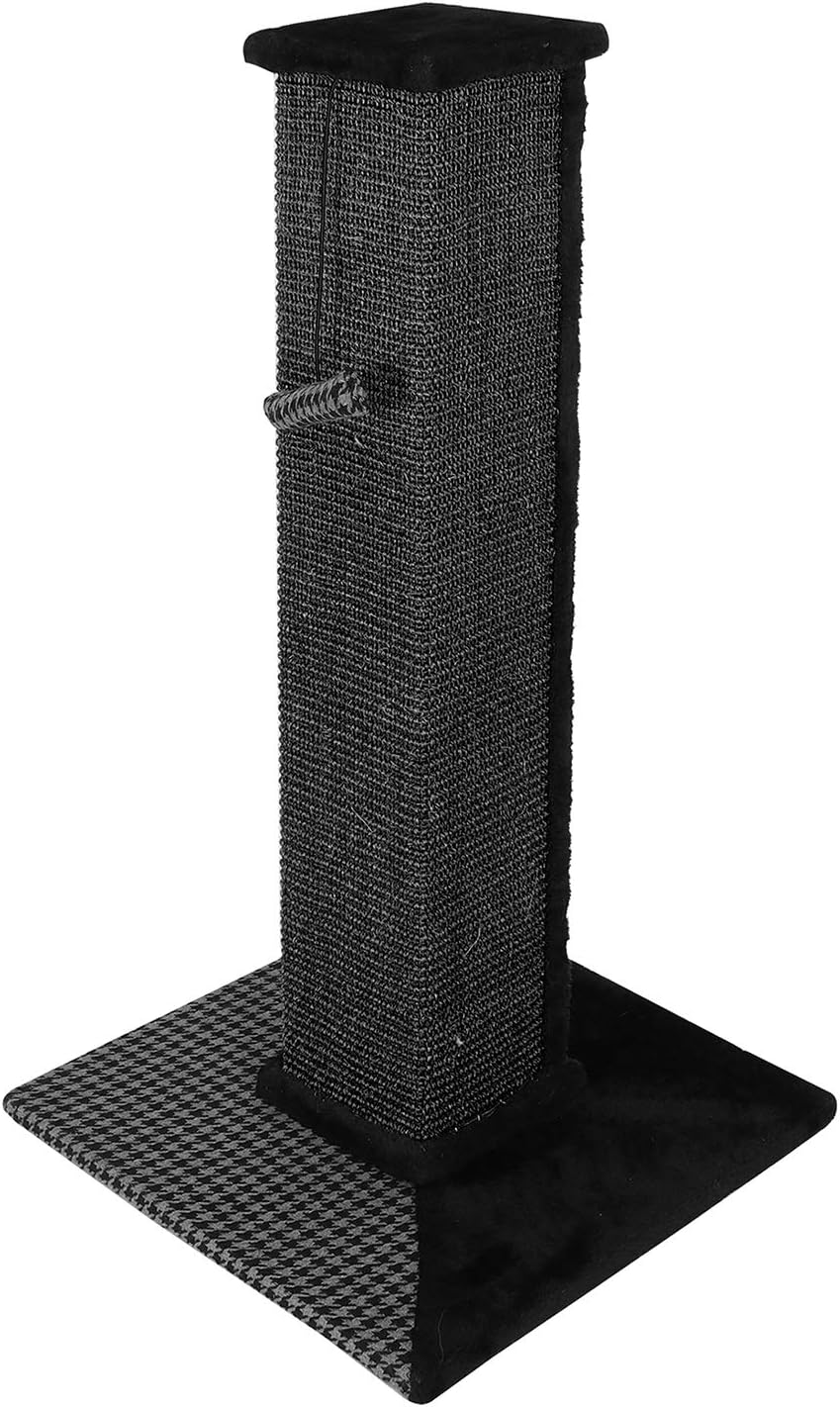Nova Microdermabrasion Tall Cat Scratching Post Sisal Scratcher Post for Cats Kitty Kittens 32Inches