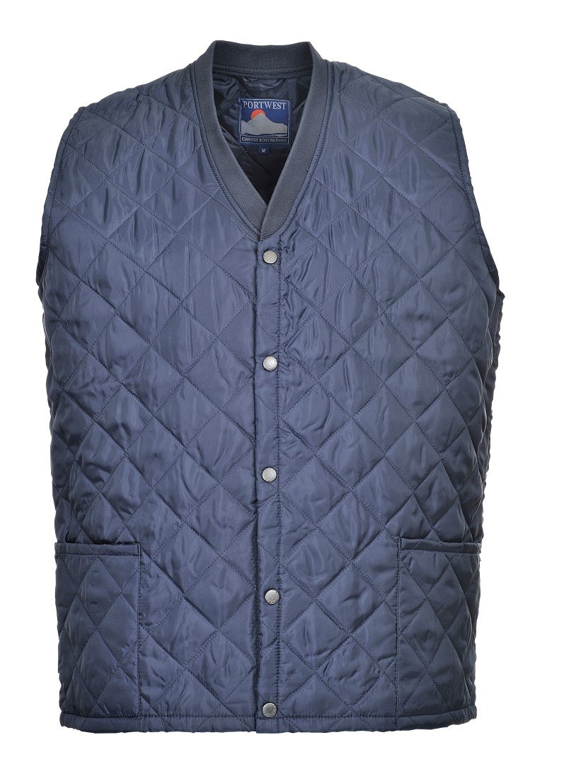 Portwest Kinross Bodywarmer, Size: S, Colour: Navy, S413NARS