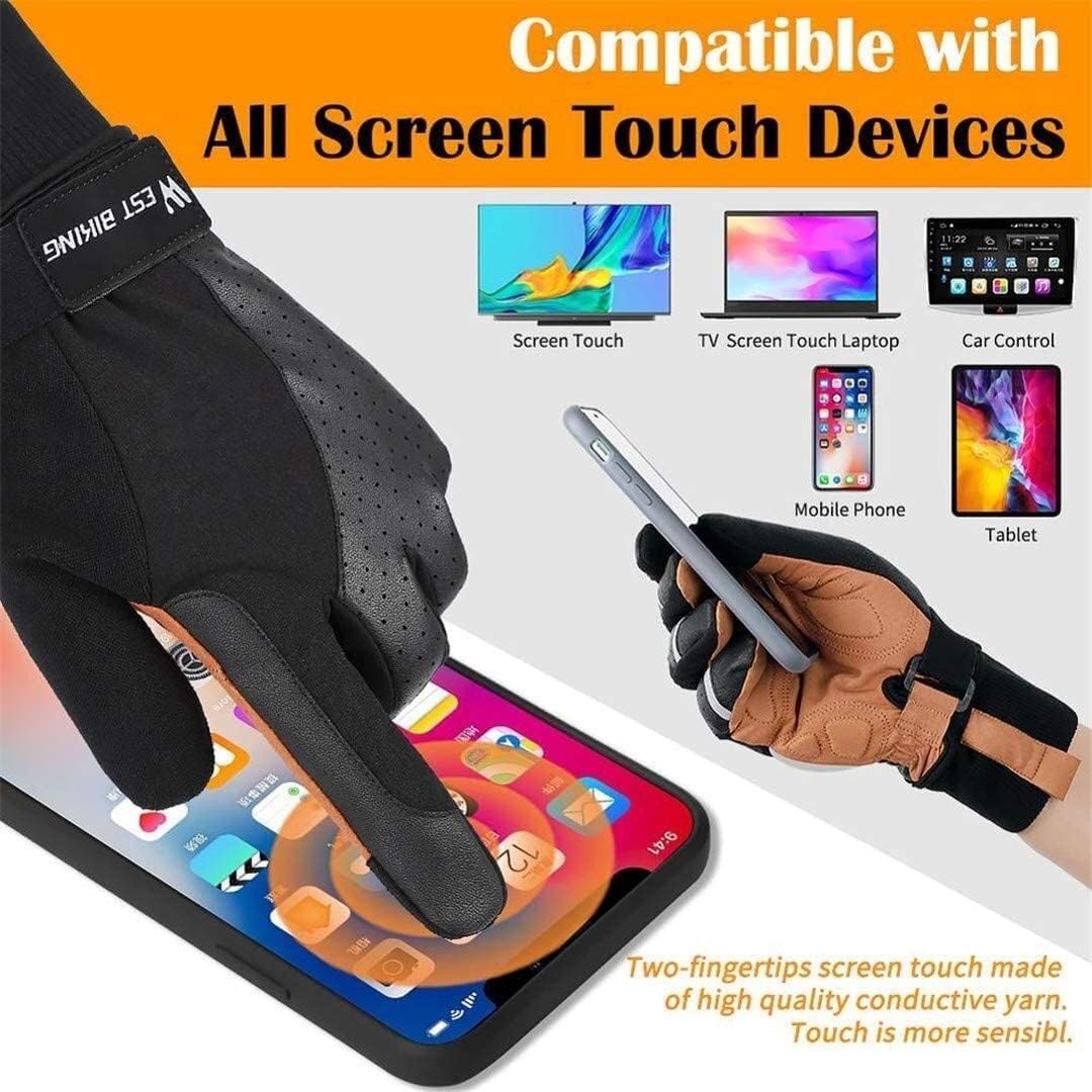 Guantes De Bicicleta De Montaña Guante Espesar Alargar Cálido Equipo De Ciclismo Al Aire Libre Esquí Bicicleta Motocicleta Guantes