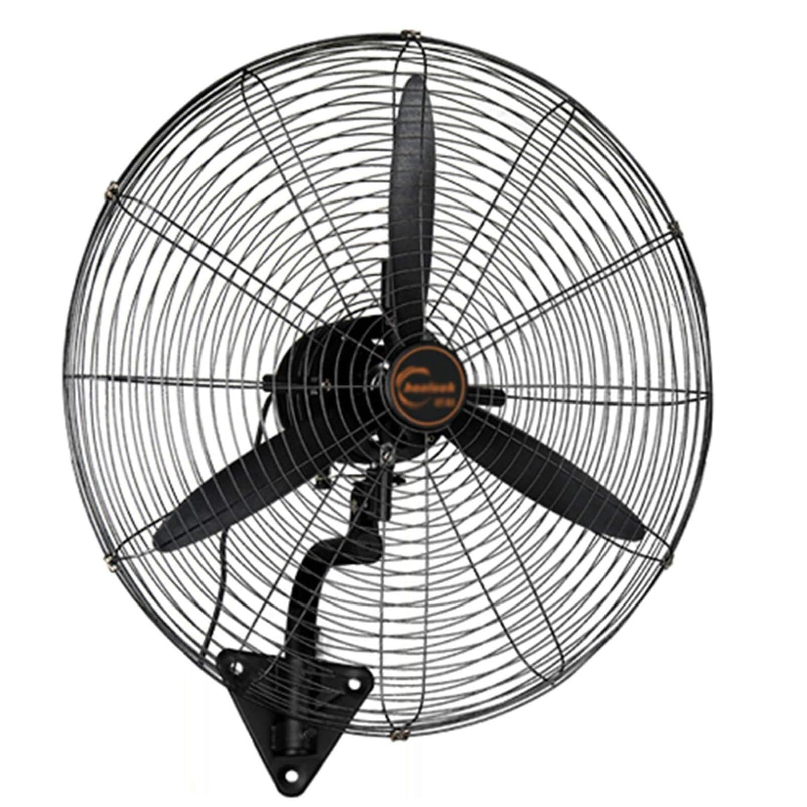 asdchZen Industrial Wall Mounted Pedestal Fan, Heavy Duty Electric Fan With 3 Speeds, Adjustable Tilt, 120°Oscillation, Commercial Grade High Velocity For Patio, Garage, Warehouse