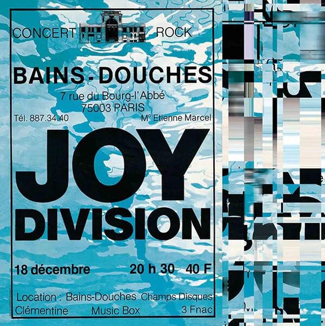 Les Bains Douches por Joy Division, capa do álbum