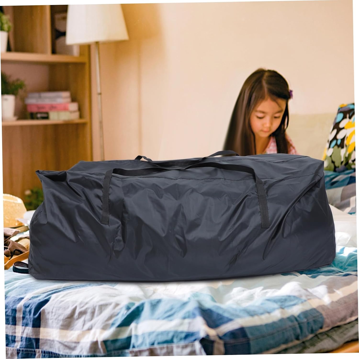VICASKY Outdoor Furniture Storage Bag Waterproof Cover for Patio Furniture Portable Outdoor Protector Dustproof Storage Pouch Sturdy Design