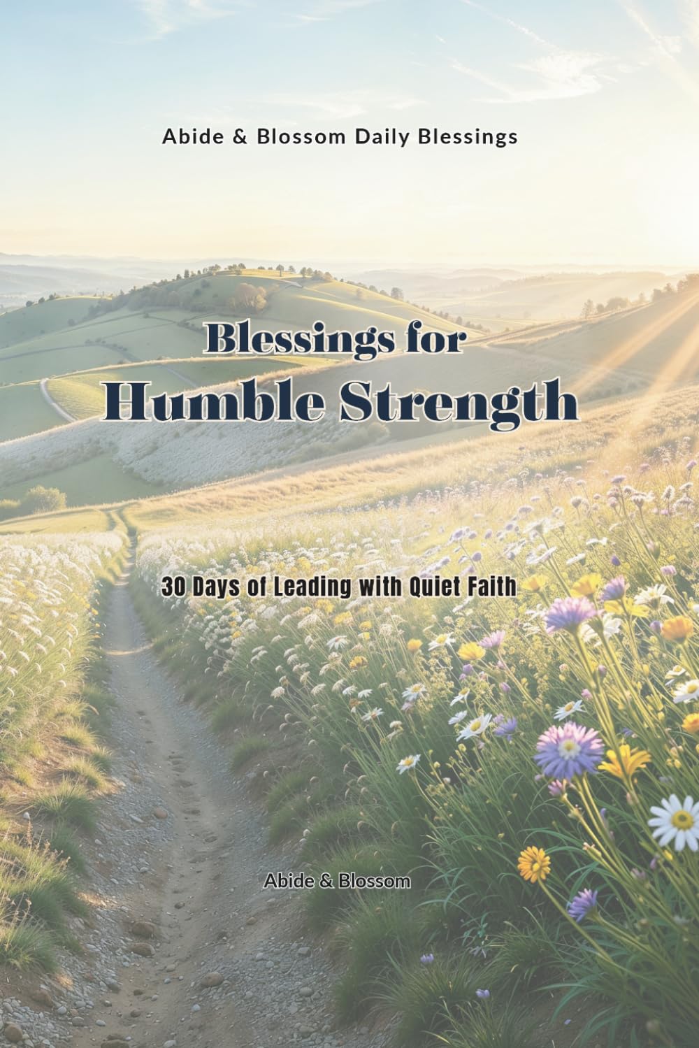 Blessings for Humble Strength: 30 Days of Leading with Quiet Faith (Abide & Blossom Daily Blessings)