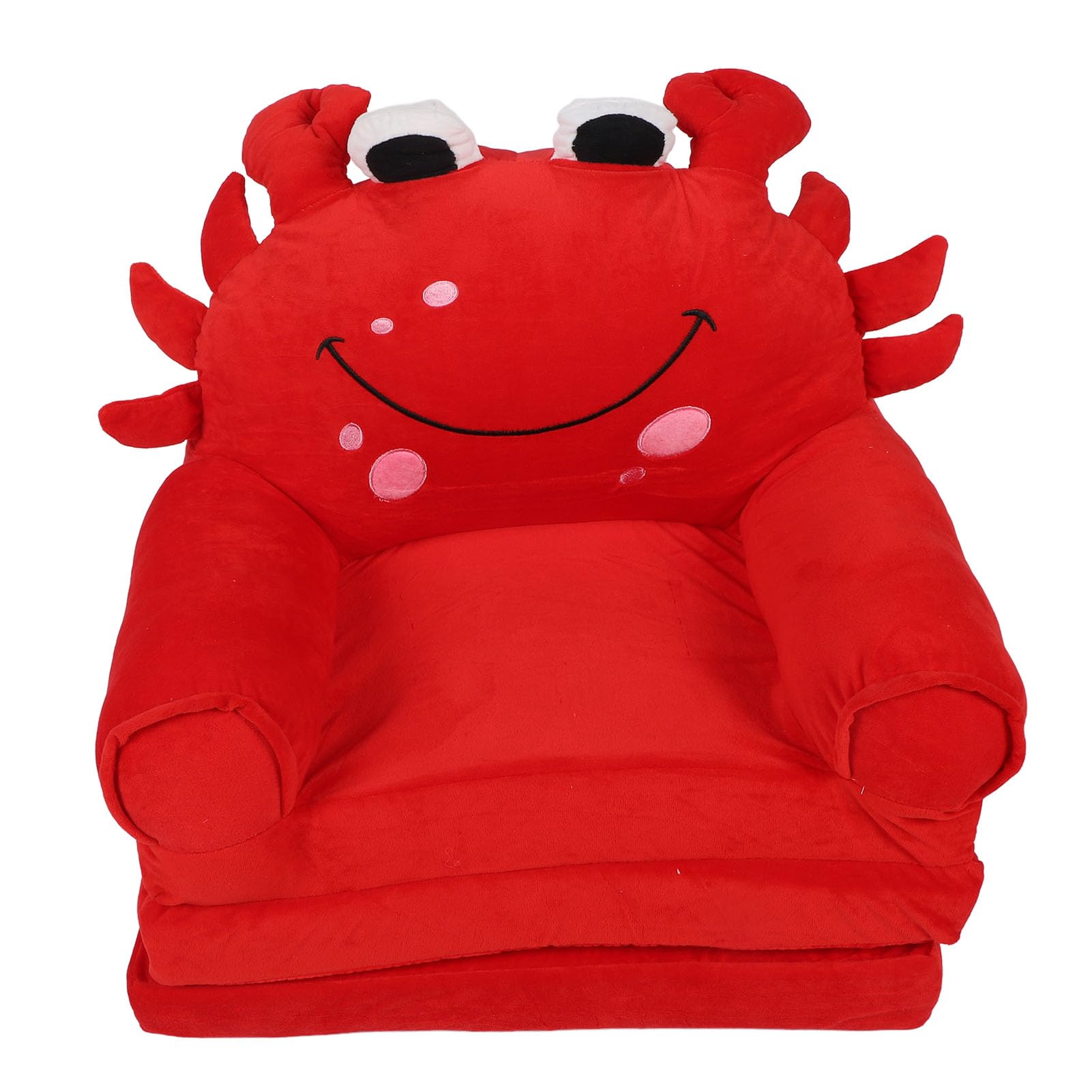Składana Sofa dla Dzieci, Uroczy Wzór z Kreskówki, Trwały Plusz