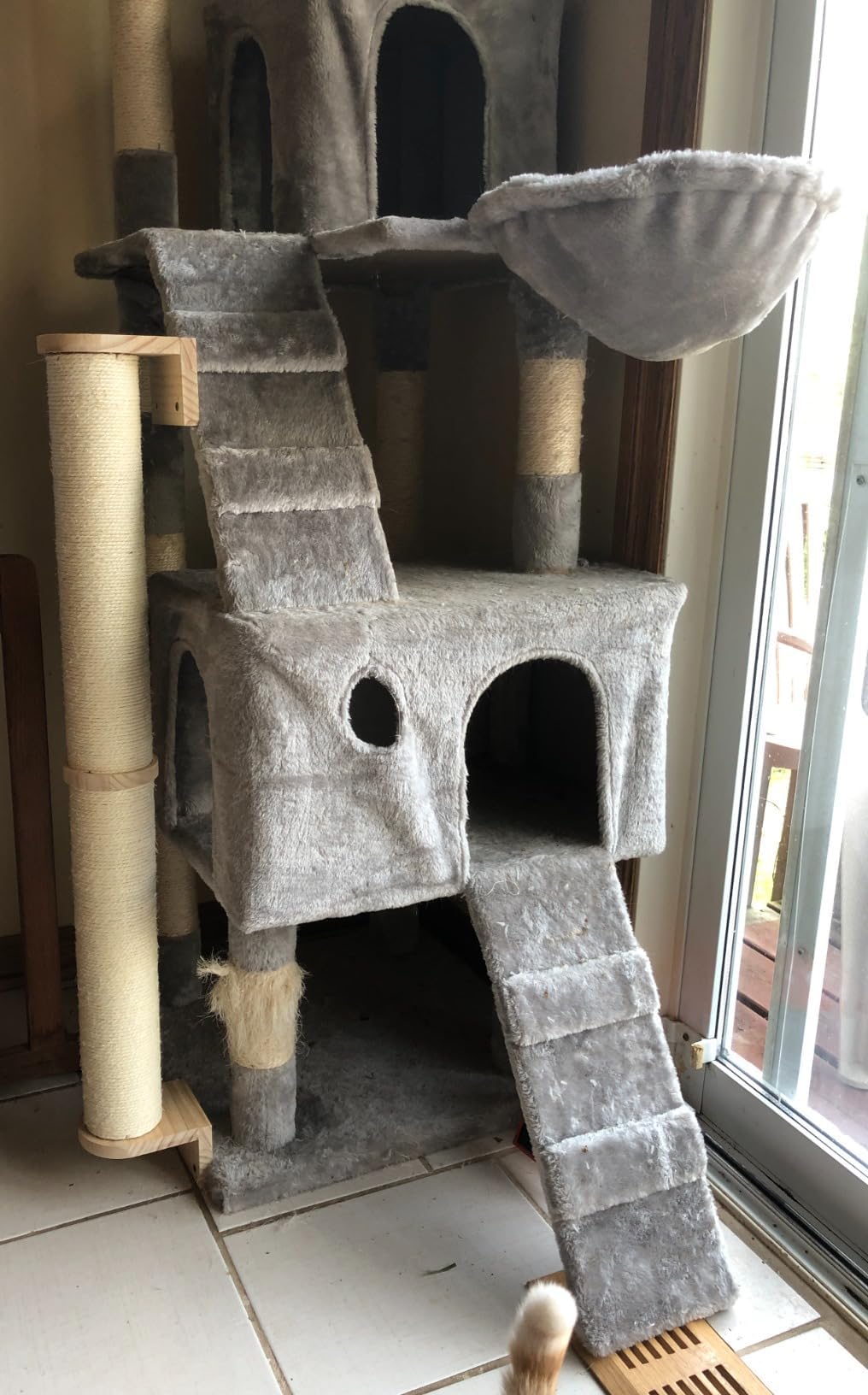 Tiragraffi da Parete，Tiragraffi Per Gatti，Graffiatoio Per Gatti，Percorso Gatti da Parete(Sisal Rope_Φ7)