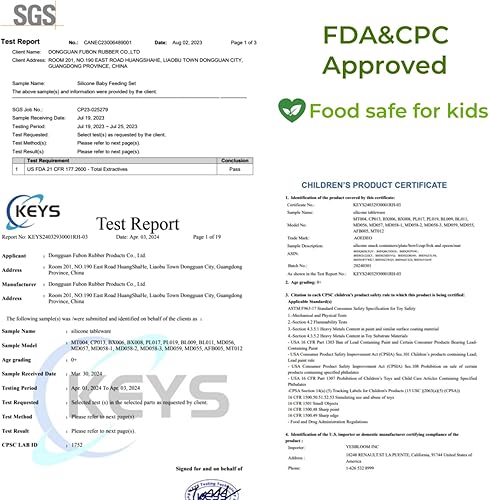 Miniatura 3 de 6 recipientes de silicona de 7 onzas para niños, pequeños recipientes de comida con tapas, recipientes de frutas para el almuerzo, contenedores